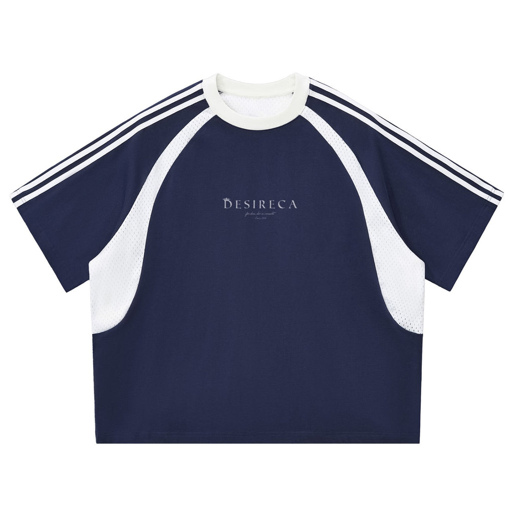 DESIRE CONSTRAST STRIPE T-SHIRT