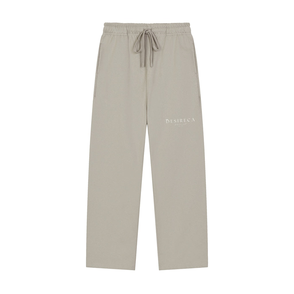 DESIRE LIGHT GREY STRAIGHT SWEATPANTS