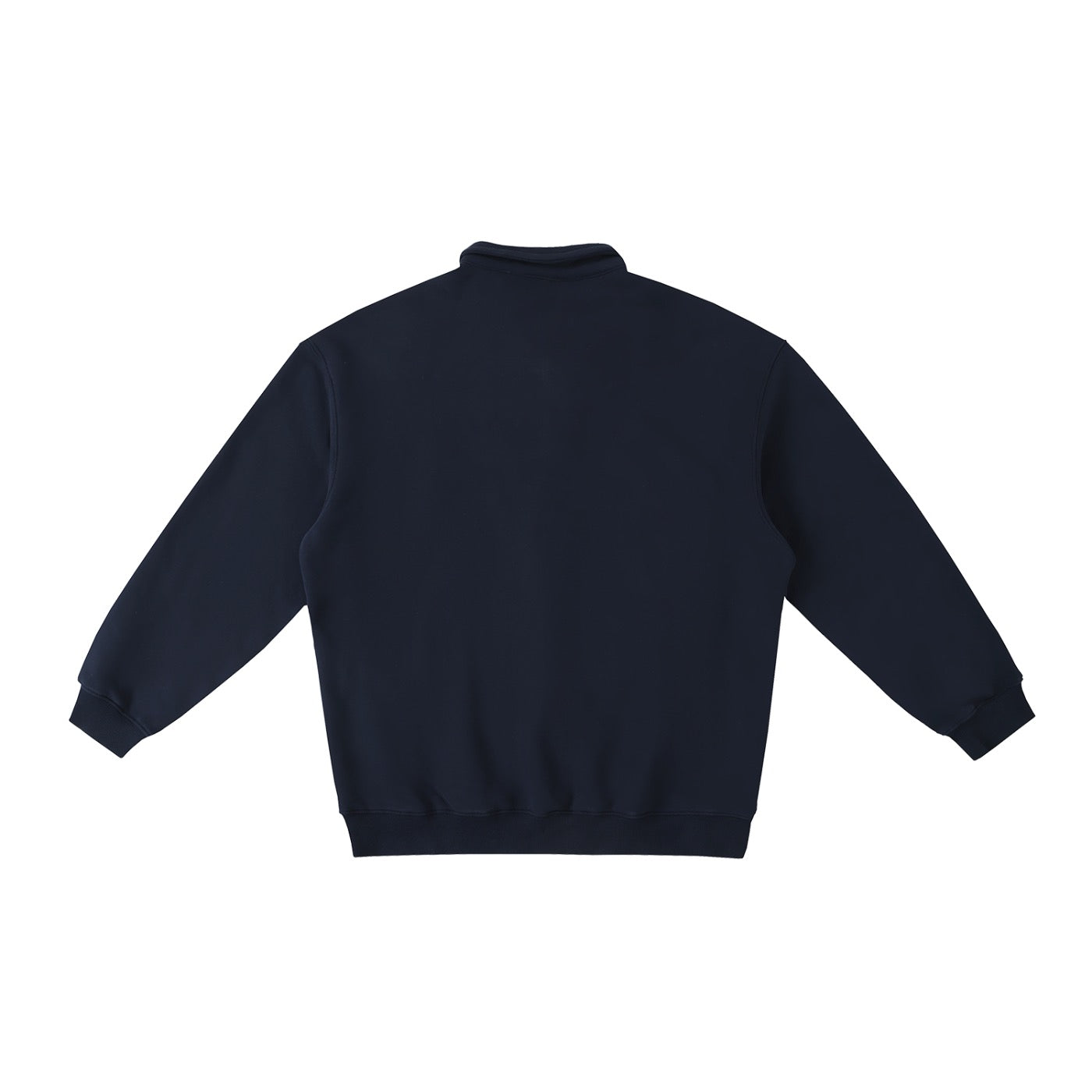 DESIRECA - Polo-Collar Sweatshirt
