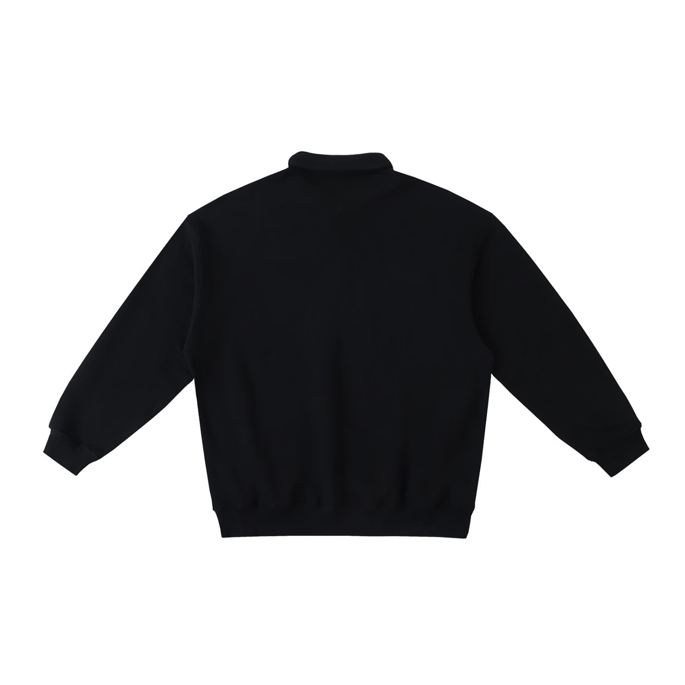 DESIRECA - Polo-Collar Sweatshirt