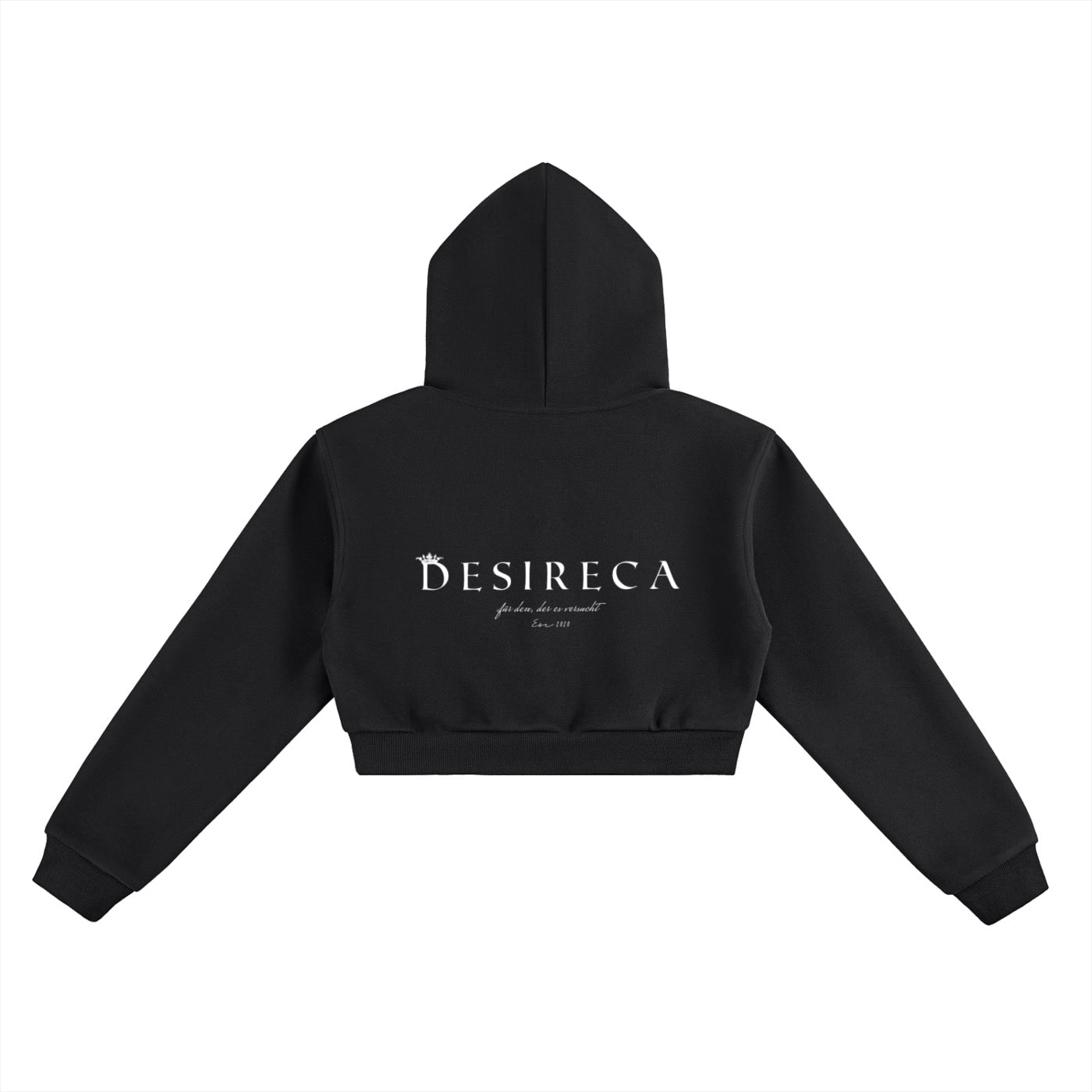 DESIRECA - Essential Cropped Hoodie
