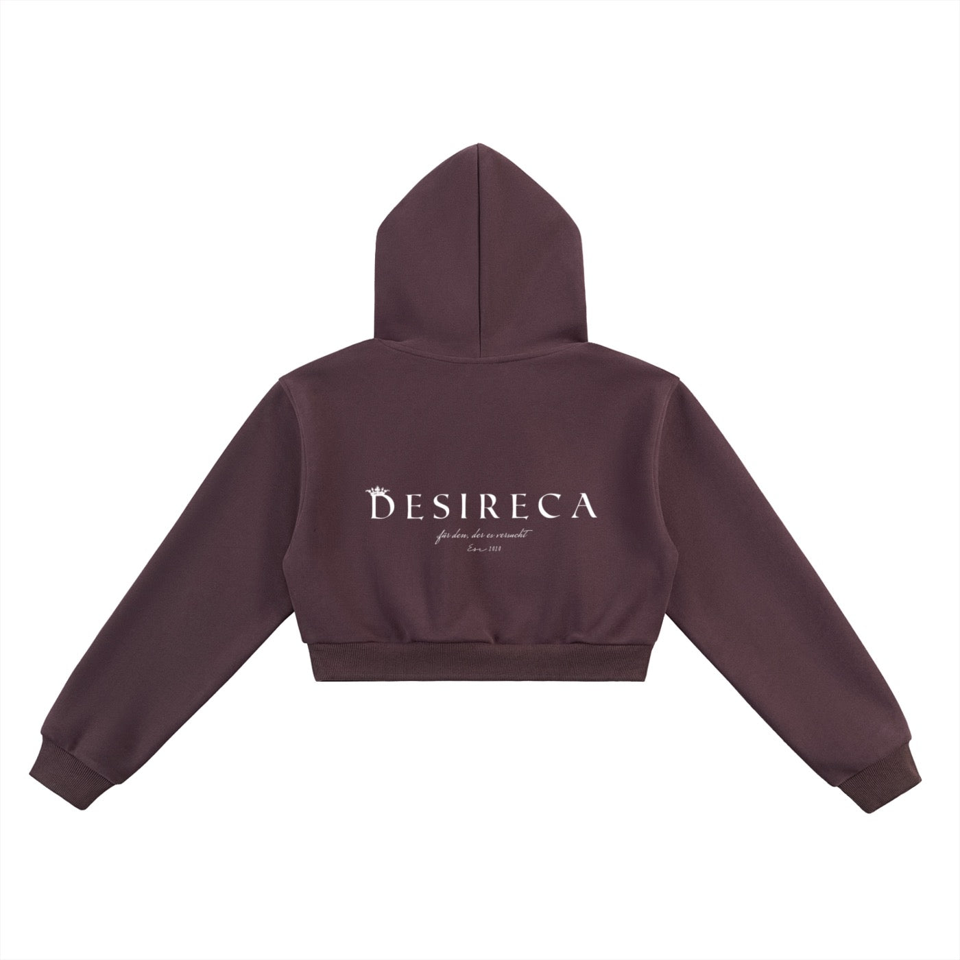 DESIRECA - Essential Cropped Hoodie