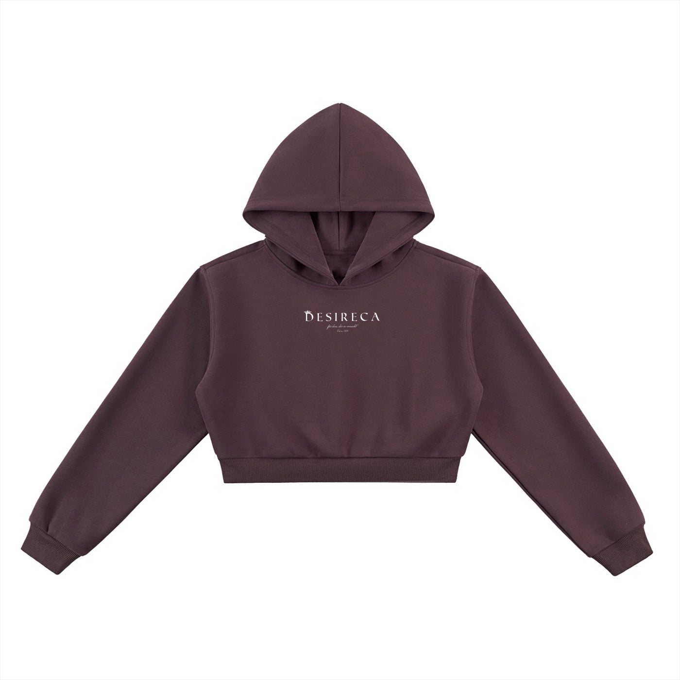 DESIRECA - Essential Cropped Hoodie